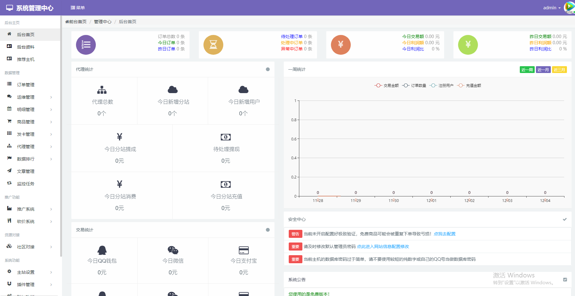 一款很不错修复版的商城源码