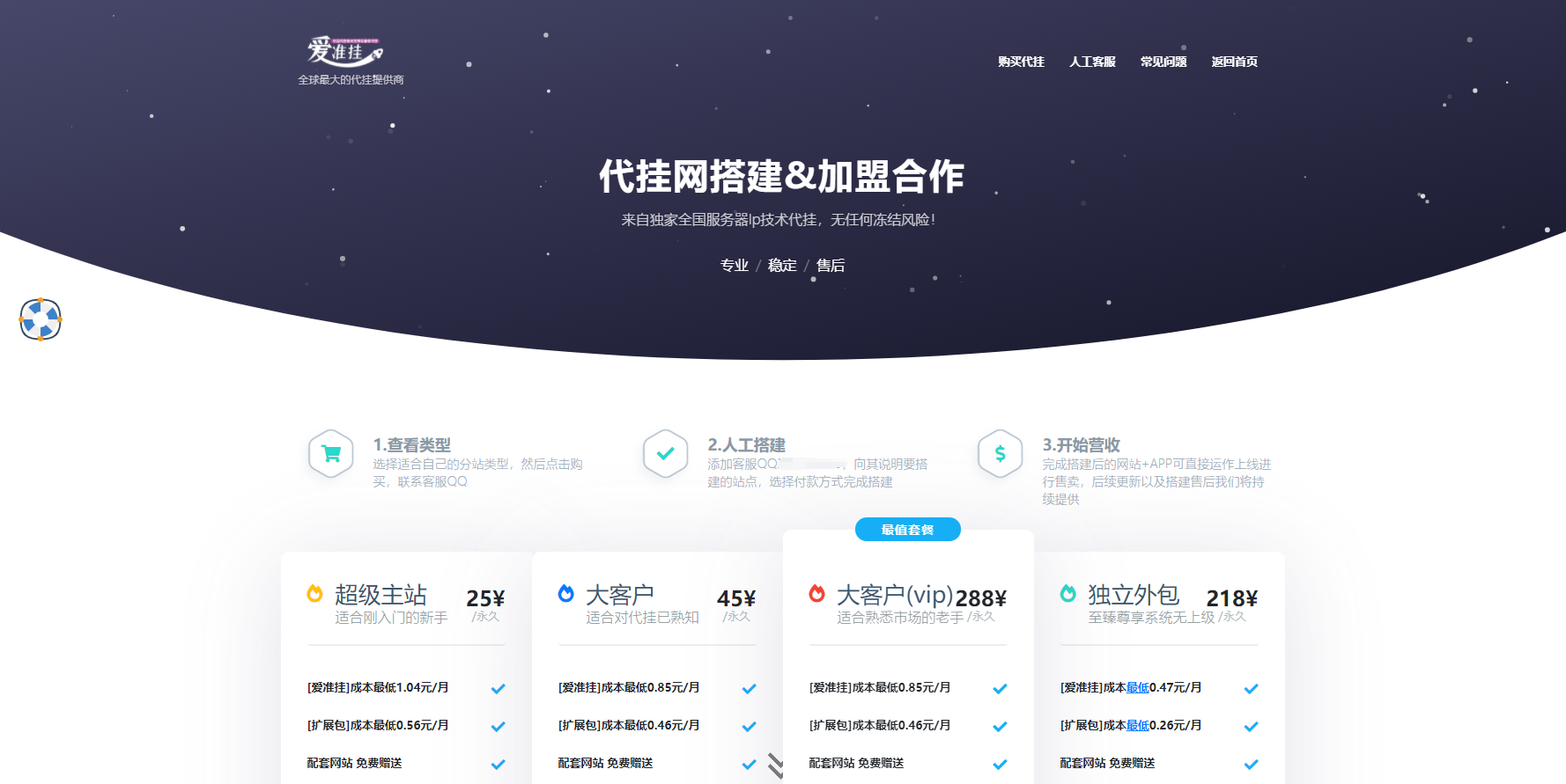 超好看的引导购买页源码插图