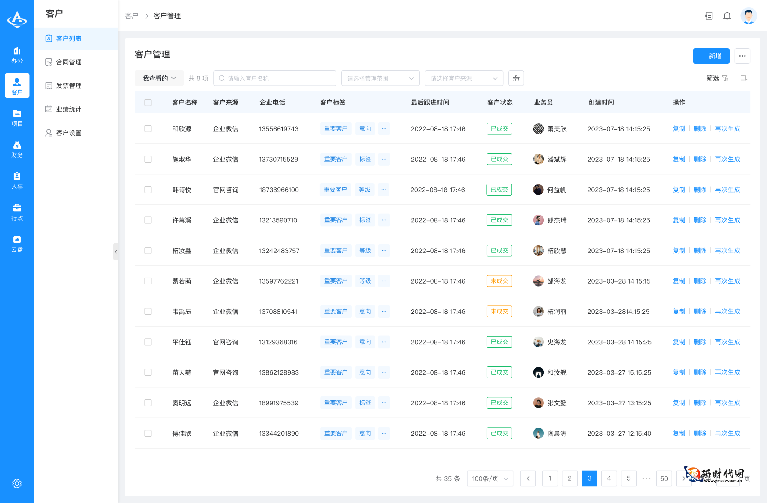 【ThinkPHP/Laravel】陀螺匠OA办公系统源码 PHP + Vue 前后端分离 完整可商用