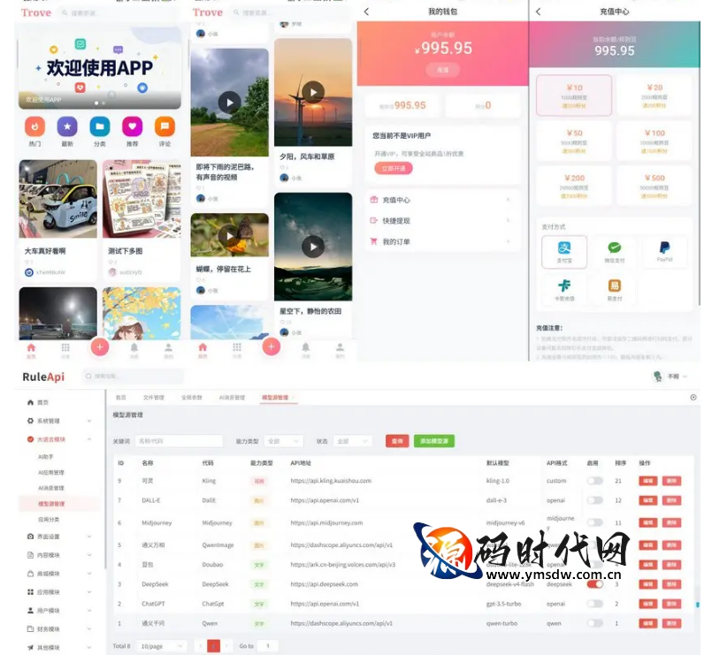 Uniapp短视频付费社区多端Java后端开源完整源码包 配图